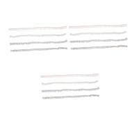 Baluue 12pcs Natural Artificial False Eyelashes for Dolls Self Adhesive Eyelashes Craft Doll Accessories