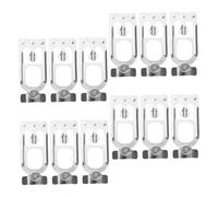 Baluue 12pcs Steel Pallet Rack Safety Pins Beam Lockers - Locking Shelf Support Pins for Warehouse Storage Racking Systems - Pallet Rack Shelf Clips for Secure Shelving