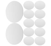 Baluue 12pcs White round Sublimation Mouse Pad for Heat Press