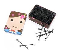 Baluue 150pcs Hair Pins for Buns Bobby Hairpins Girls Hair Accessories Hairpin Storage Box