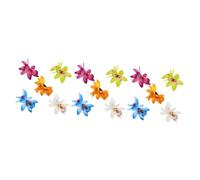 Baluue 15pcs Flower Hair Clips for Women and Girls Cute Floral Hairpins for Weddings and Daily Wear Lightweight and Hair Accessories and Light