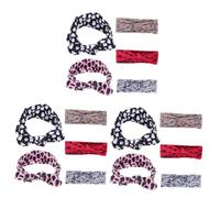 Baluue 15pcs Halloween Headbands for Women and Girls Knotted Elastic Hair Wraps Cute Bunny Ears for Costume Parties Cosplay and Photography Festive and Fun Accessories