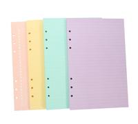 Baluue 160 Sheets Lined Refill Paper for Binder Inserts Thick Smooth Notebook Inner Paper with Punch Multi-Functional Notepad Replacement for Writing Planning and Organizing