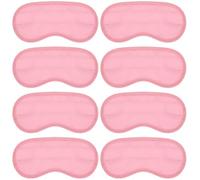 Baluue 16pcs Blindfold Eye Covering Eye Mask Polyester Comfortable Simple Design Lightweight Helps Fall Asleep Faster for Flight Camping Random Color