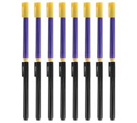 Baluue 16Pcs Water-Based Money Detector Pens Black Blue, Currency Tester Pen for Banknotes, Cash Authenticity Checker for Retail and Hospitality Use