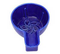 Baluue 1pc Ceramic Shaving Bowl for Men Lathering Soap Container Opening for Barber Creates Rich Foaming Easily