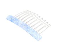 Baluue 1pc Rhinestone Acrylic Hair Comb for Women Girls Elegant Tuck Comb Hair Accessory for Weddings Parties Special Occasions Delicate Headdress Hairpin