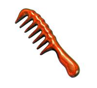 Baluue 1pc Wide Tooth Massage Comb Thickened Anti-static Hair Tool for Women Retro Design for Scalp Relaxation and Hair Smoothing Portable and Lightweight for Daily Use