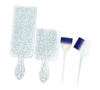Baluue 1set Hair Dyeing Board Kit for Hair Coloring Highlighting Root for Professionals Easy to Use Comfortable Grip for Neat Application
