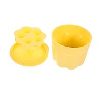 Baluue 1set Makeup Brush Cleaning Bowl Brush Rinsing Pad Practical Cleaning Kit for Quick Makeup Tool Maintenance Design