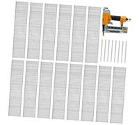 Baluue 2 Boxes Steel Finishing Nails Baseboard Fasteners Galvanized Cabinetry Nails for Trim Framing Molding Assembly with High Strength and Precise Depth Control