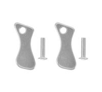 Baluue 2 Sets Lighter Cam Replacement Repair Kit with Rivets for Flint and Classic Oil, Metal Material with Enhanced Resistance, Complete Repair Solution for Outdoor Adventures
