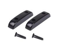 Baluue 2 Sets Plastic Bass Guitar Thumb Rest Support with Screws Beginner-friendly Musical Instrument Part Replacement for Broken Worn Out Accessories