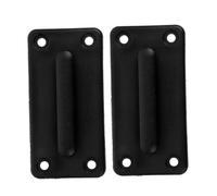 Baluue 2 Sets Wall Mounted Retractable Barrier Slot Space-saving Crowd Control Accessory for Retractable Belts and Safety Tape Easy Installation Compatible with Stanchions and Pull