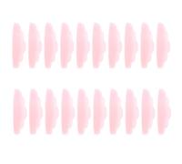 Baluue 20 Pairs Silicone Makeup Tool Eyelash Perming Curler Pads for Beauty Salon Use Pink Eyelash Shield Pads Designed for Straight and Even Curling to Achieve A Lift