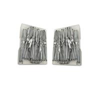 Baluue 200pcs U-shaped Bobby Pins Fashionable Hair Clips for Women Girls Hair Barrettes Set