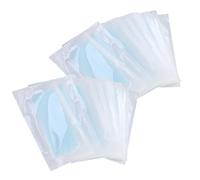 Baluue 20pcs Cooling Gel Patches for Instant Relief and Physical Cooling Made Water and Hydrophilic Polymer Gel for Fever and Headache Relief for Refreshing Comfort