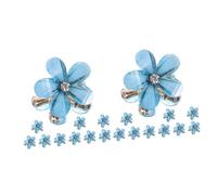 Baluue 20pcs Mini Flower Hair Clips for Thick Hair Charming Jaw Clamp Accessories for Women Elegant Design for Hairstyles and Everyday Use