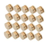 Baluue 20pcs Nail Rotating Shaft Metal Universal Bearing Spinner with 360° Rotation Lightweight High-speed Nail Art Shaft for DIY Practice and Salon Use