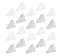 Baluue 20pcs Non-Scratch Suede Fabric Cleaning Cloths for Glasses and Camera Lenses Lightweight Eyeglasses Cleaner Cloths Suitable for Travel and Office Use