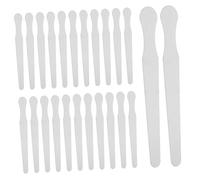 Baluue 20pcs Stainless Steel Tongue Depressors Medical Grade Oral Care Sticks with Rounded Edges for Adults Speech Therapy and Training Use Safe Design