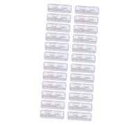 Baluue 24pcs Test Cards Identifying Cards Test Strips for UV Detection and Light Effects Testing