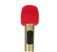 Baluue 25pcs Thickened Microphone Sponge Covers Noise-reducing Windscreens for Handheld Mic Protective Sleeve for Ktv Karaoke Broadcasting Soft Cushioned Fit