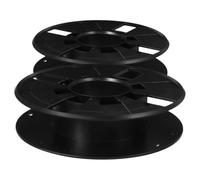 Baluue 2pcs Black Extension Cord Reel Filament Holder for Printer Compact Plastic Wire Spool Support for Efficient Cable Storage and Stable Filament Management in Printing Workshop