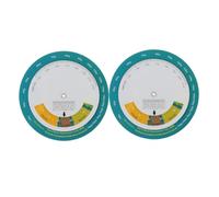 Baluue 2pcs Bmi Body Index Wheel Calculator: Weight Measurer Wheel for Home Gym - Measure Calculator Diet Tools - Household Fat Monitors