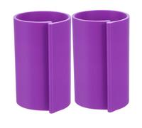 Baluue 2pcs Crystal Art Curl Clip for Roll Clamp Roll Organizer Ring Painting Canvas Holder Storage Clamp Ring for Cross Stitch Artwork