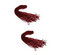 Baluue 2pcs Dreadlock Extension Crochet Hair for Women Synthetic Reggae Hairpiece Double Ended Dreadlocks for Parties Cosplay Lightweight Easy to Restyle Fashionable Attractive Any Crowd