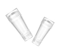 Baluue 2pcs Dual-headed Silicone Nail Art Stampers for Nails and Other Objects with Handle for Home DIY Use