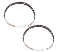 Baluue 2Pcs Elastic Bible Verse Wristbands with Scripture - Black and Grey Tree Pattern Religious Stretch Bracelets for Women and Men - Inspirational Christian Wristbands for Daily Faith