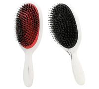 Baluue 2pcs Hair Combs for Women with Abs and Rubber Material, Practical Paddle Hairbrush for Thick Hair, Safe for Weaves, for Daily Use and Scalp Massage