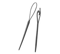 Baluue 2pcs Hair Needle Hair Accessories Loop Styling Tool Ponytail Pull Through Tool for Women Girls
