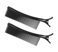 Baluue 2pcs Hair Sectioning Grip Clips Comb Alligator Clips Hair Sectioning DIY Tools for Haircuts Dying