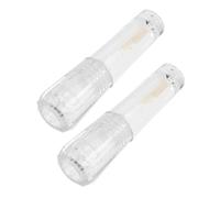Baluue 2pcs Lip Gloss Tube Transparent Liquid Eyeshadow Lip Oil Container Elegant Design for Quick Touch-ups Versatile Makeup Dispenser for Gloss Oil and Eyeshadow