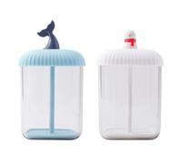 Baluue 2pcs Manual Face Foams Makers Foaming Bottles Pp Material, Practical Design That Forms Delicate Foam, for Facial Cleaning and Traveling Use