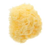 Baluue 2pcs Natural Honeycomb Seaweed Sponge Soft Eco Bath Sponges for Face and Gold Cotton Shower Supplies Gentle Skin Wash and Exfoliating Bath Tool