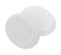 Baluue 2pcs Natural Marble Massage Stones Set for Hot and Cold Compress Smooth Polished Surface for Muscle Relaxation Spa Therapy at Home for Men and Women