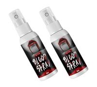 Baluue 2pcs Plasma Spray Fake Blood Spray Halloween Party Makeup Zombie Theater Supplies for Horror Costumes