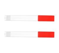 Baluue 2pcs Plastic Thermometer Storage Box for Adults and Needle Tools, Protective Case with Sl esign, Organises Essentials for Home and Hospital Use