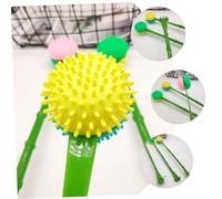 Baluue 2Pcs Portable Back Scratcher for Adults Plastic Body Scratching Tool with Smooth Massager Head for Itching Relief and Back Tickle Compact Ergonomic Design for Easy Use and Comfort