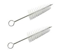 Baluue 2pcs Saxophone Sound Hole Cleaning Brushes Nylon Wind Instrument Maintenance Tools for Alto Tenor and Baritone Sax Safe Stainless Steel Design Compact for Easy Storage
