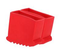 Baluue 2pcs Telescopic Ladder Feet Replacement Pads Non-Slip Rubber End Caps Wide Base for Enhanced Stability Heavy-Duty Step Ladder Foot Protectors Accessories for Versatile Use