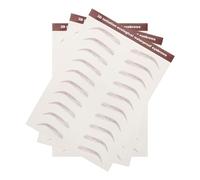 Baluue 3 Sheets 3d Realistic Eyebrow Stickers - Brown Waterproof Eyebrow Tattoo Decals for a Natural Hair-like Look - Self-adhesive Fake Brows Shaping Patch
