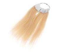 Baluue 30pcs Hair Color Sample Ring and Hair Strand Testing Kit for for Beginners and Students