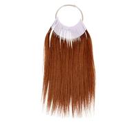 Baluue 30pcs Hair Testing Chart Realistic Hair Samples for Students and Practice Tools for Learning