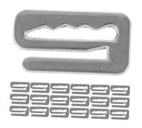 Baluue 30pcs Haircut Cape Clip for Salons Barbers Barber Cape Cloth Buckles and Sanitary Luggage Straps Replacement