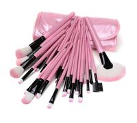 Baluue 31pcs Makeup Brush Set Portable Cosmetic Brushes for Daily Application Microfiber Material Essential for Professional and Use